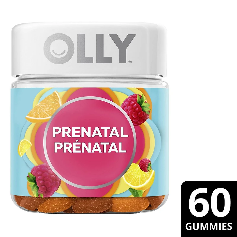Vitamine Olly Prénatal Doux Argumes 30 jours de vitamine