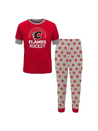 2PC PJ SET FLAMES