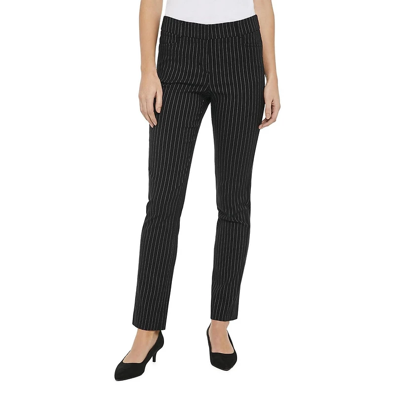 Pantalon en bengaline à jambe droite George pour femmes