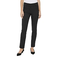 Pantalon en bengaline à jambe droite George pour femmes