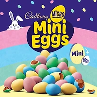Cadbury Micro Mini Eggs, Chocolatey Candy Eggs, 90 g