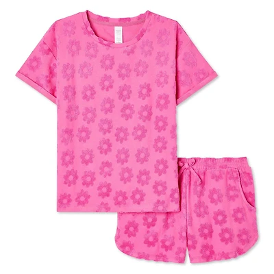 George Girls' Boxer Cover-Up 2-Piece Set