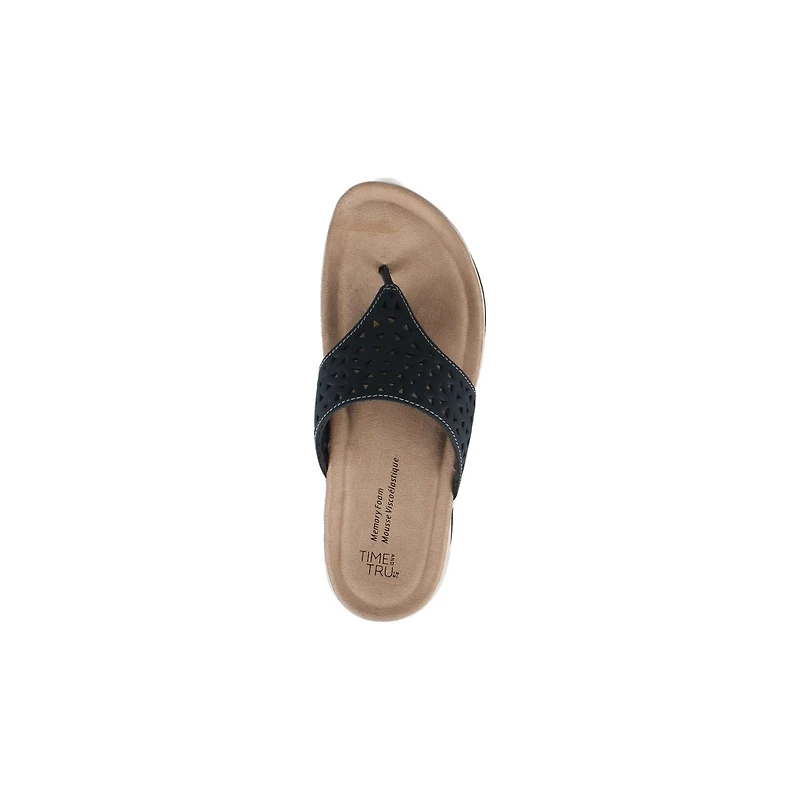 Time and Tru Women's Flip Flops