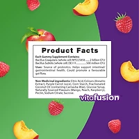 Vitafusion Probiotic Gummy Supplements, 70 gummies, natural flavours