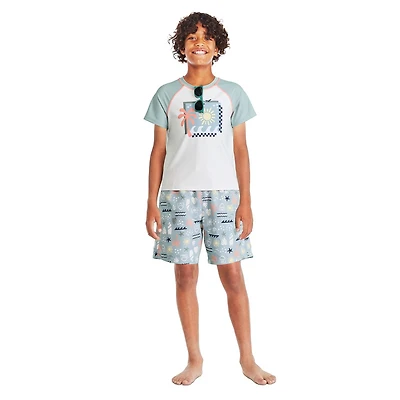 Ensemble 3 pièces avec haut anti-UV Btween pour garçons