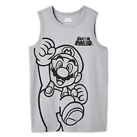Débardeur Super Mario Nintendo pour garçons
