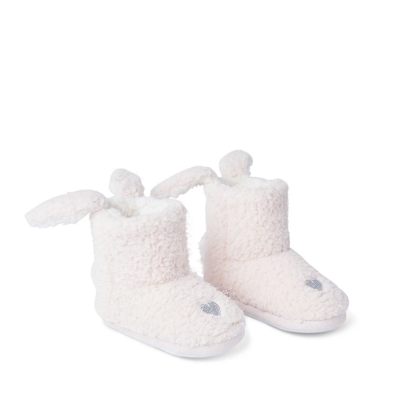 George Toddler Girls' Bunny Slippers