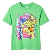 T-shirt à imprimé graphique Les Tortues ninja pour garçons