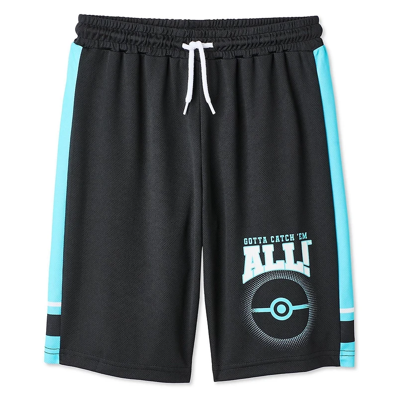 Short en maille Pokémon pour garçons