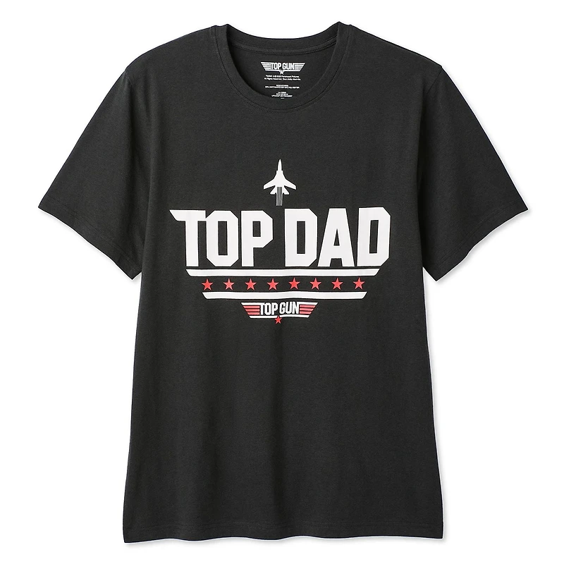 T-shirt fête des Pères Les Schtroumpfs pour hommes
