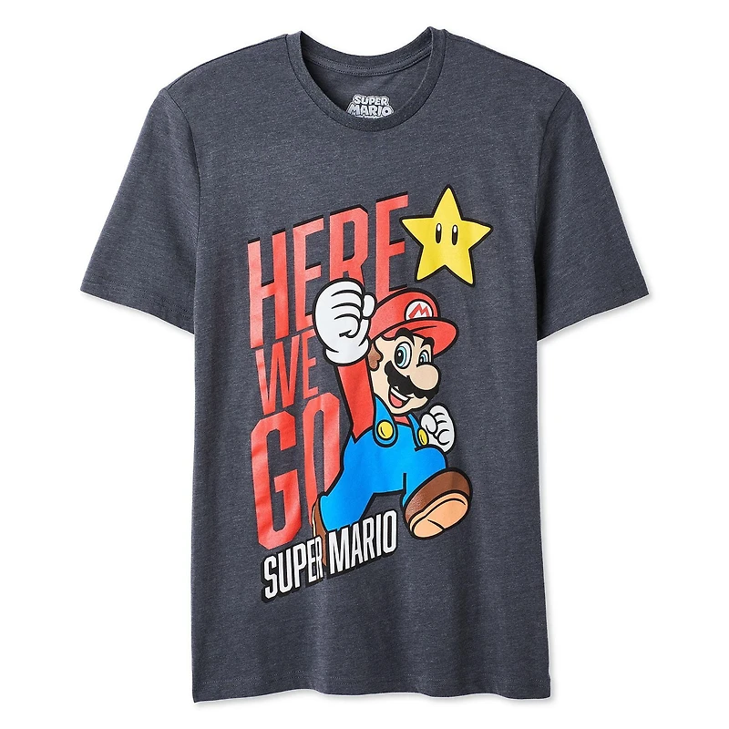 Super Mario Men's Graphic T-Shirt