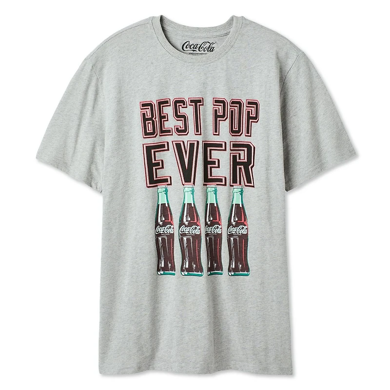 T-shirt à imprimé graphique pour la fête des Pères Coca-Cola hommes