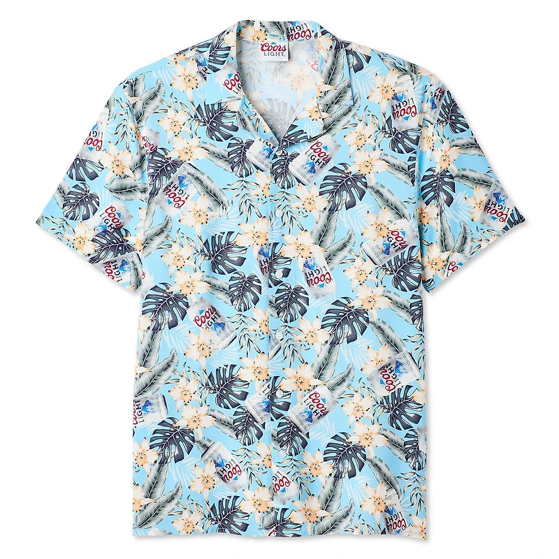 Coors Light Men's Hawaiian Shirt