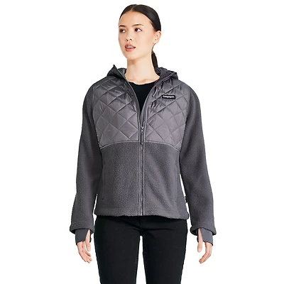 Manteau bimatière Canadiana pour femmes