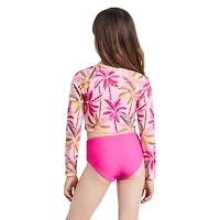 Ensemble 3 pièces avec bikini et haut anti-UV George pour filles