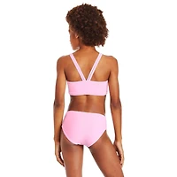 Ensemble 3 pièces avec bikini et haut anti-UV George pour filles