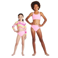 Ensemble 3 pièces avec bikini et haut anti-UV George pour filles