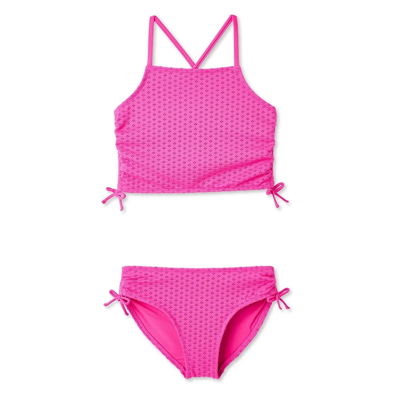 Ensemble 2 pièces avec bikini ajouré George pour filles