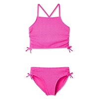 Ensemble 2 pièces avec bikini ajouré George pour filles
