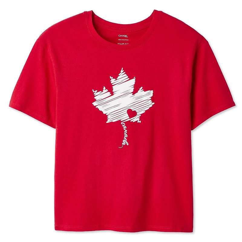 George Girls' Canada Day T-Shirt