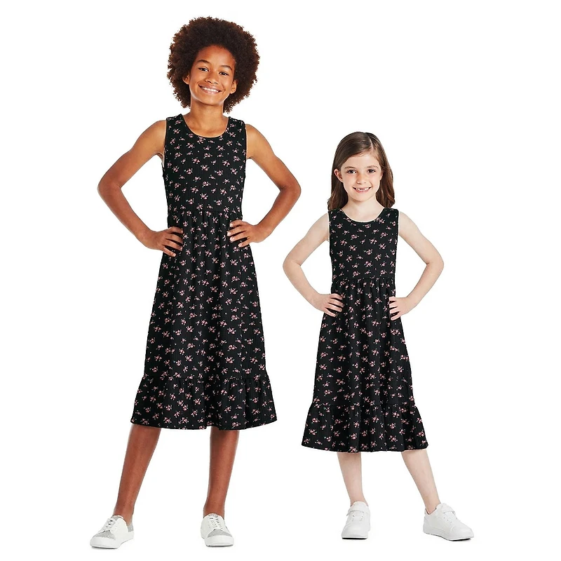 George Girls' Crinkled Racerback Dress
