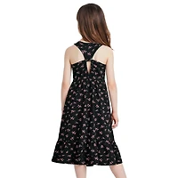 George Girls' Crinkled Racerback Dress