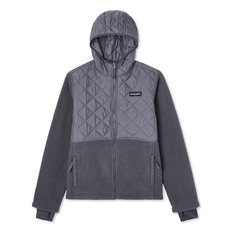 Manteau bimatière Canadiana pour femmes