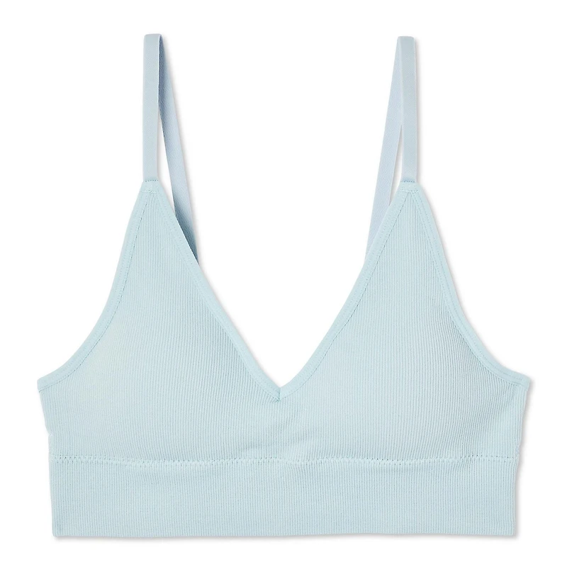 George Women's Ribbed V-Neckline Bralette