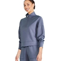 George Women's Half-Zip Scuba Popover