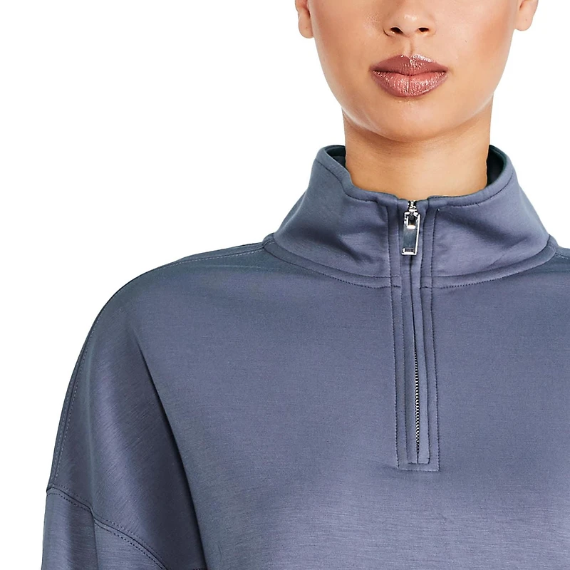 George Women's Half-Zip Scuba Popover
