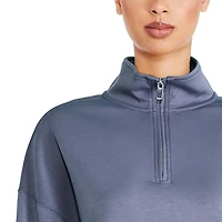 George Women's Half-Zip Scuba Popover