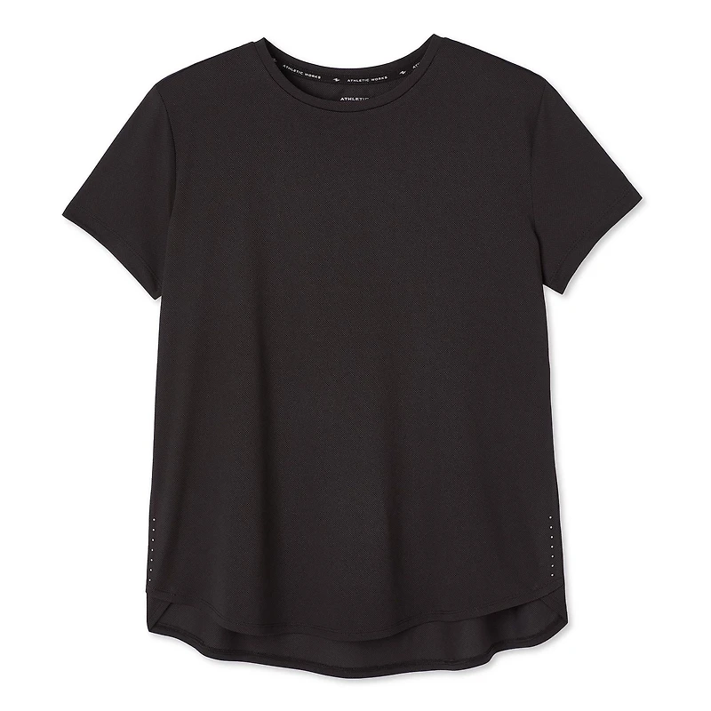 Athletic Works Women's Short Sleeve Tee, Sizes XS-XXL