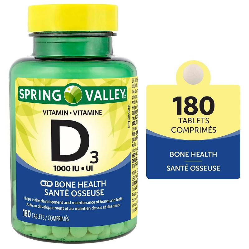 Spring Valley Vitamine D3