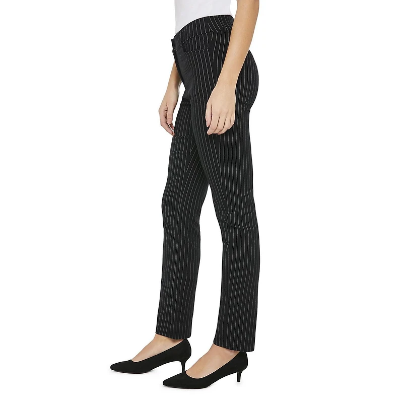 Pantalon en bengaline à jambe droite George pour femmes