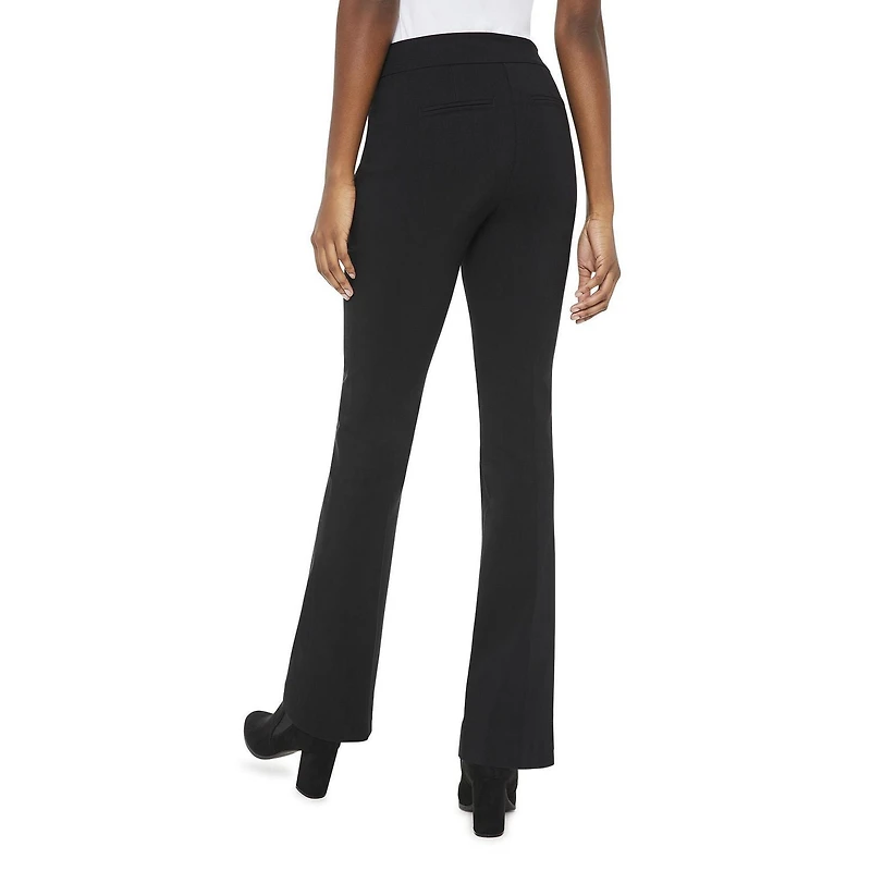 Pantalon droit en bengaline enfilable George pour femmes