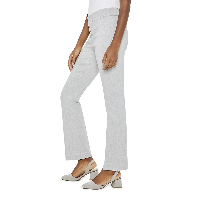 Pantalon droit en bengaline enfilable George pour femmes