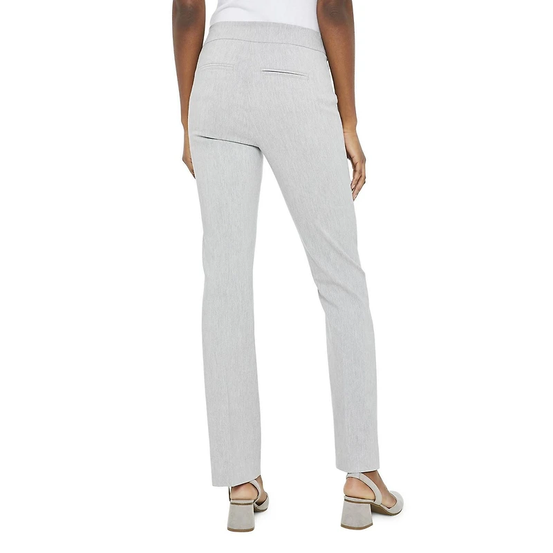 Pantalon droit en bengaline enfilable George pour femmes
