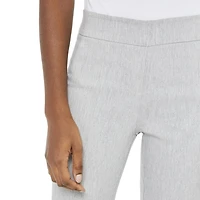 Pantalon droit en bengaline enfilable George pour femmes