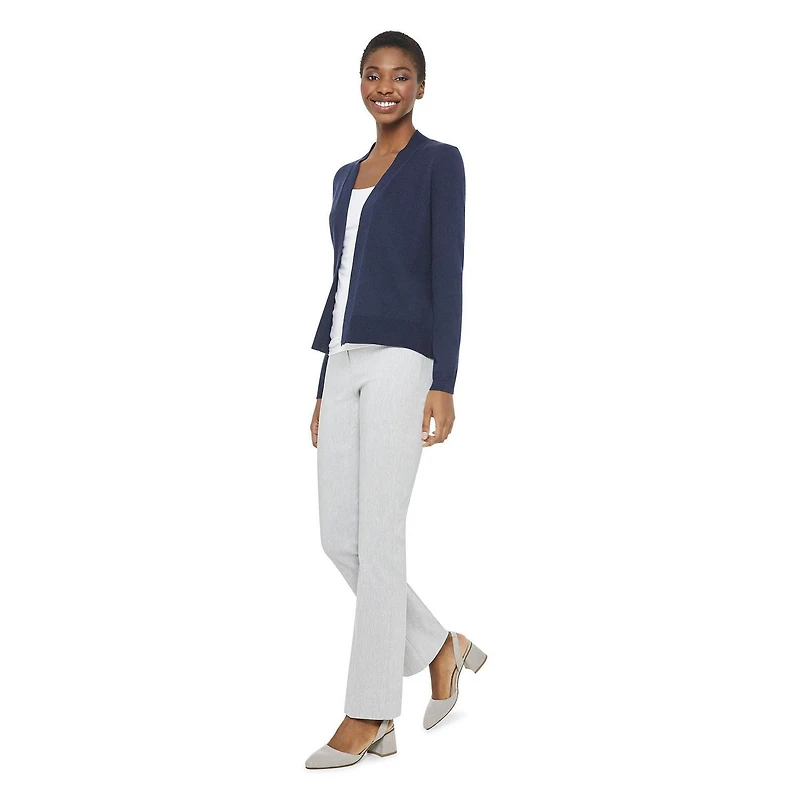 Pantalon droit en bengaline enfilable George pour femmes