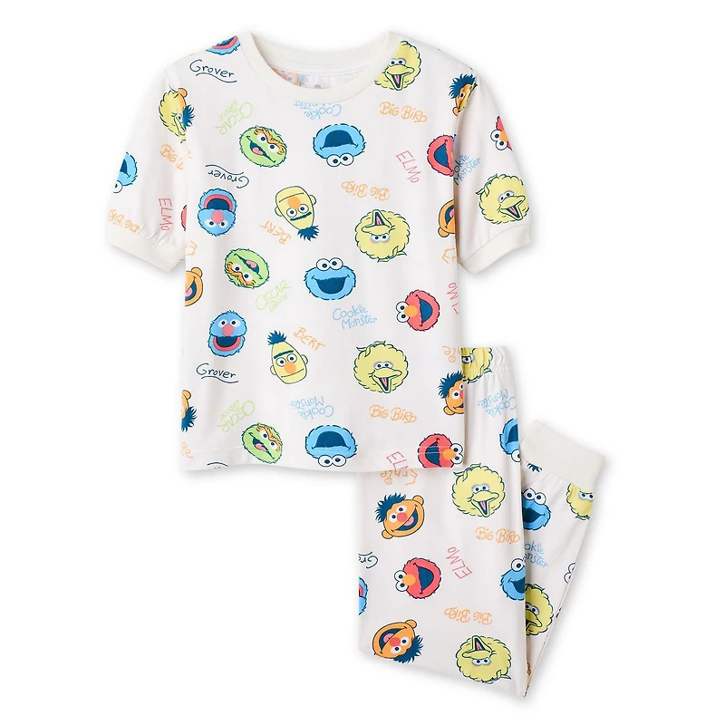 Pyjama 2 pièces 1, rue Sésame pour petits garçons