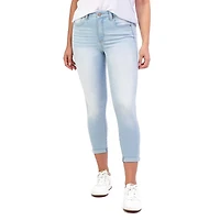 Jordache Legging à taille haute pour femme