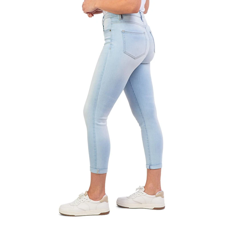 Jordache Legging à taille haute pour femme