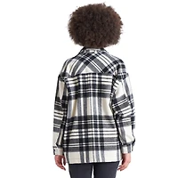 Veste manche longue 4 poches, bouton sur le devant