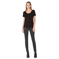 Pantalon cargo en stretch , jambe droite, en cotton tencel.