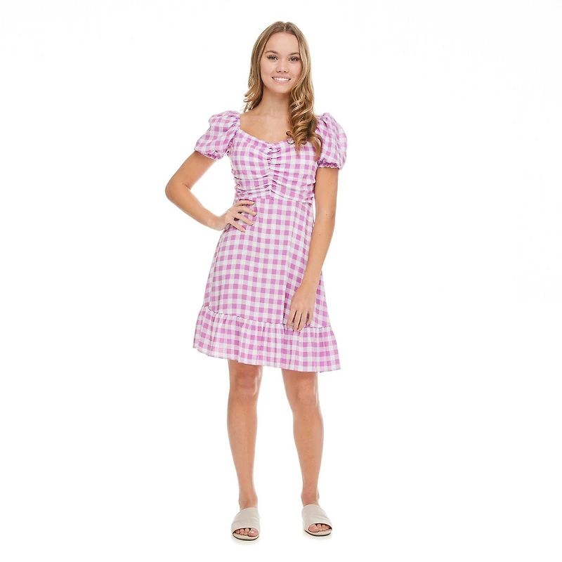 Robe à manches bouffantes No Boundaries pour femmes