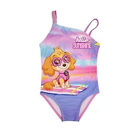 Paw Patrol Girl's 1 Piece Swimsuit