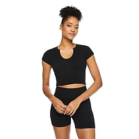 No Boundaries Women's Seamless Tee