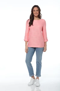 JAX Chemisier en tricot texturé