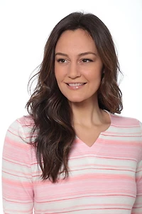 JAX 3/4 Sleeve V-Neck Knit Top