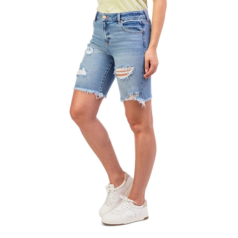 Jordache Bermuda décontracté pour femme